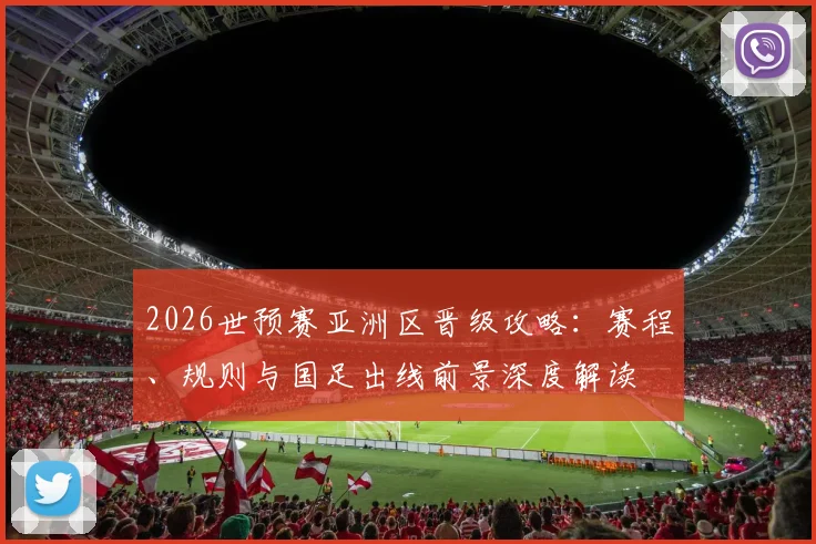 2026世预赛亚洲区晋级攻略：赛程、规则与国足出线前景深度解读